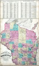 State Map, Fond du Lac 1874